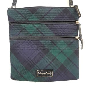 Dooney & Bourke watch plaid crossbody